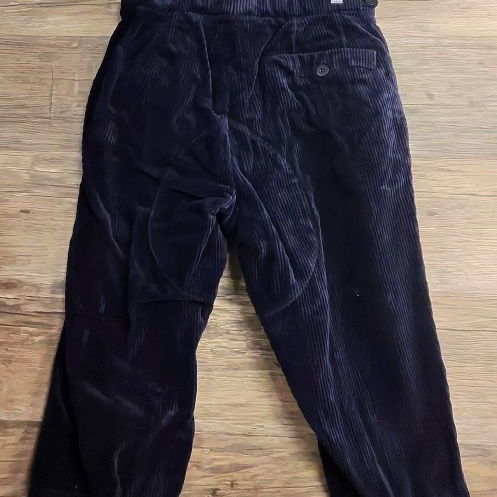 Grott Horseback Riding Men's Navy Corduroy Pants Size XS - Picture 7 of 13